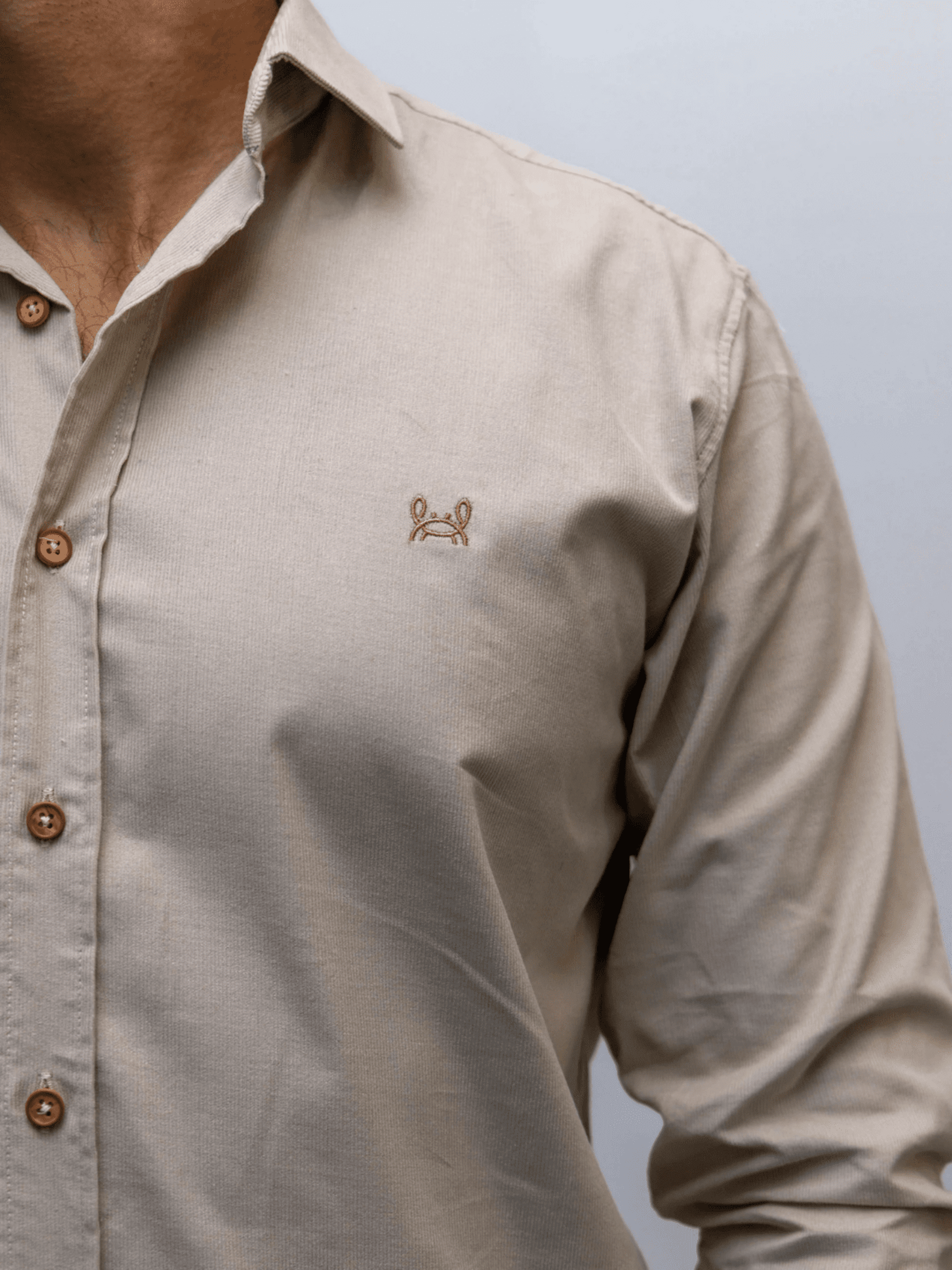 CAMISA MICROPANA PIEDRA - 3