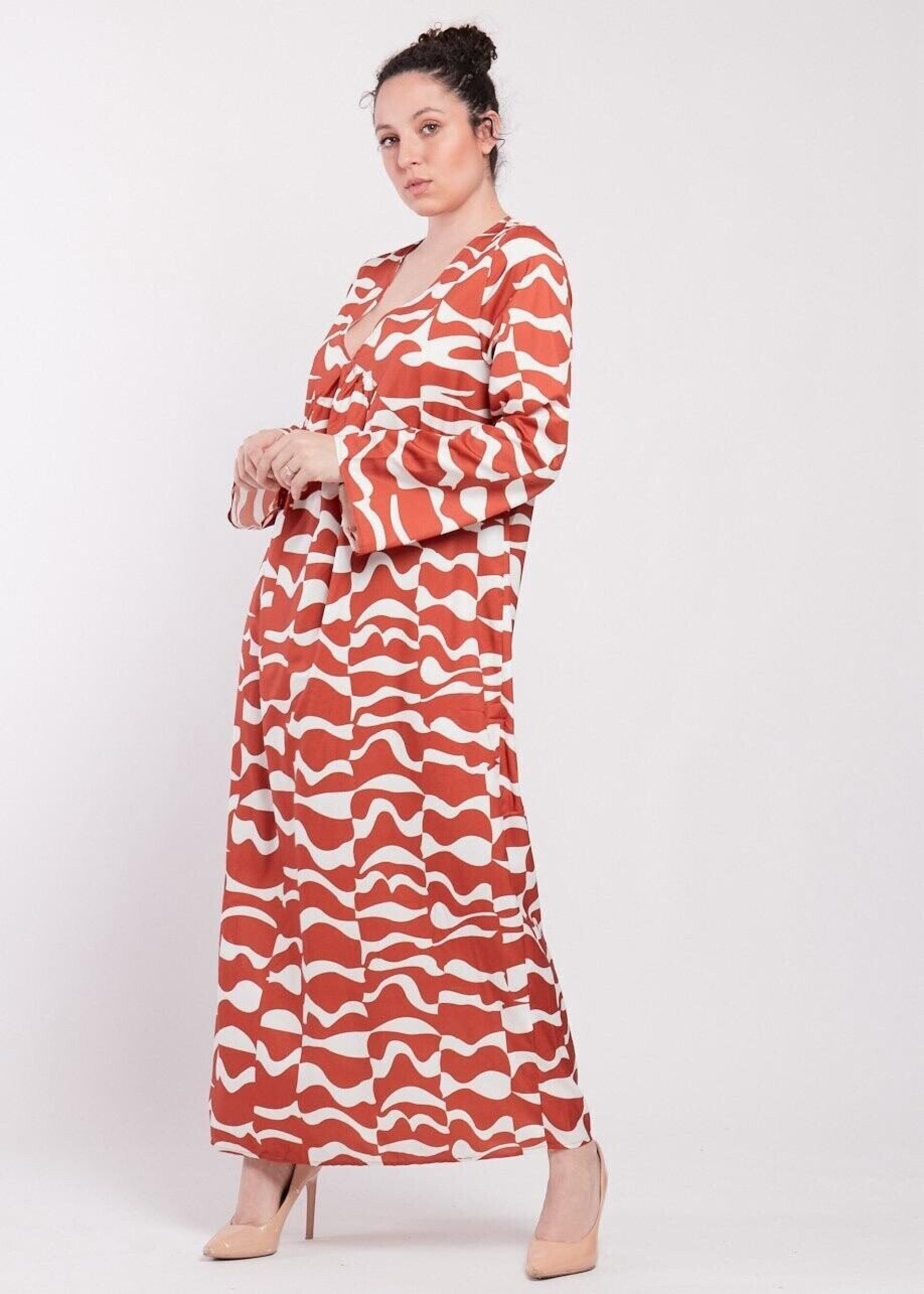 VESTIDO MAXI ETNICO TERRA - 2