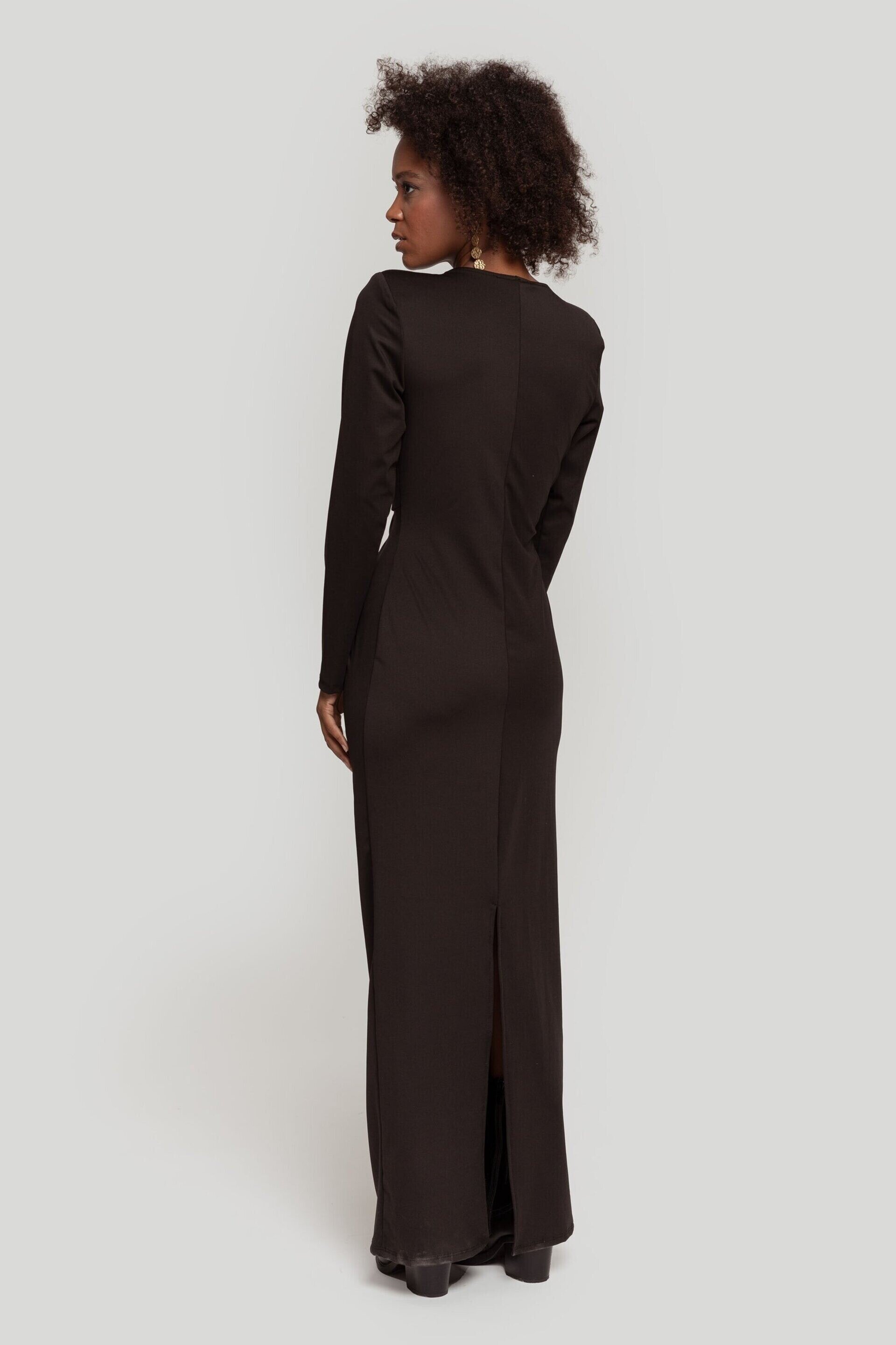 VESTIDO ESCOTE NEGRO - 3