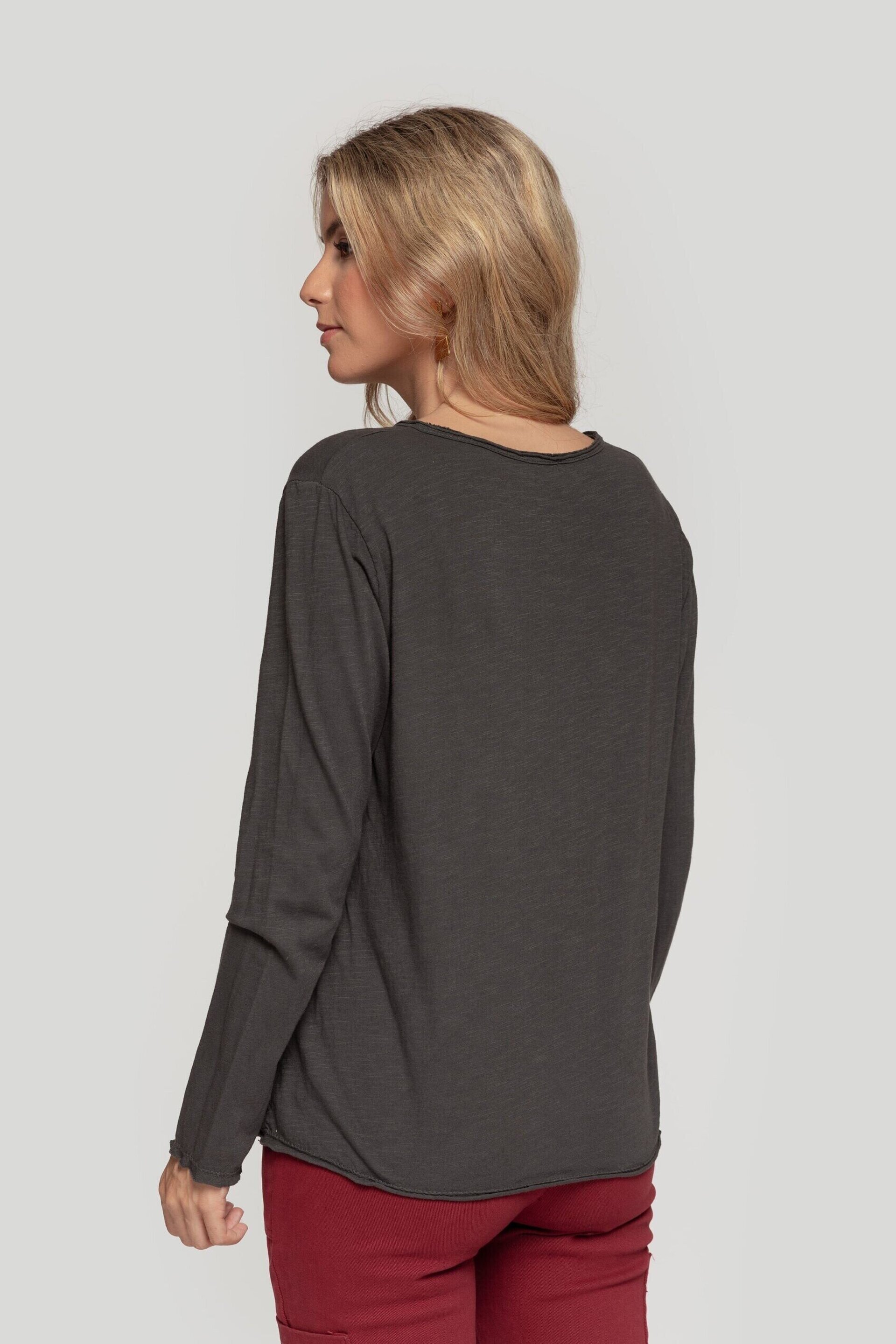 CAMISETA SLEEVE GRIS - 3
