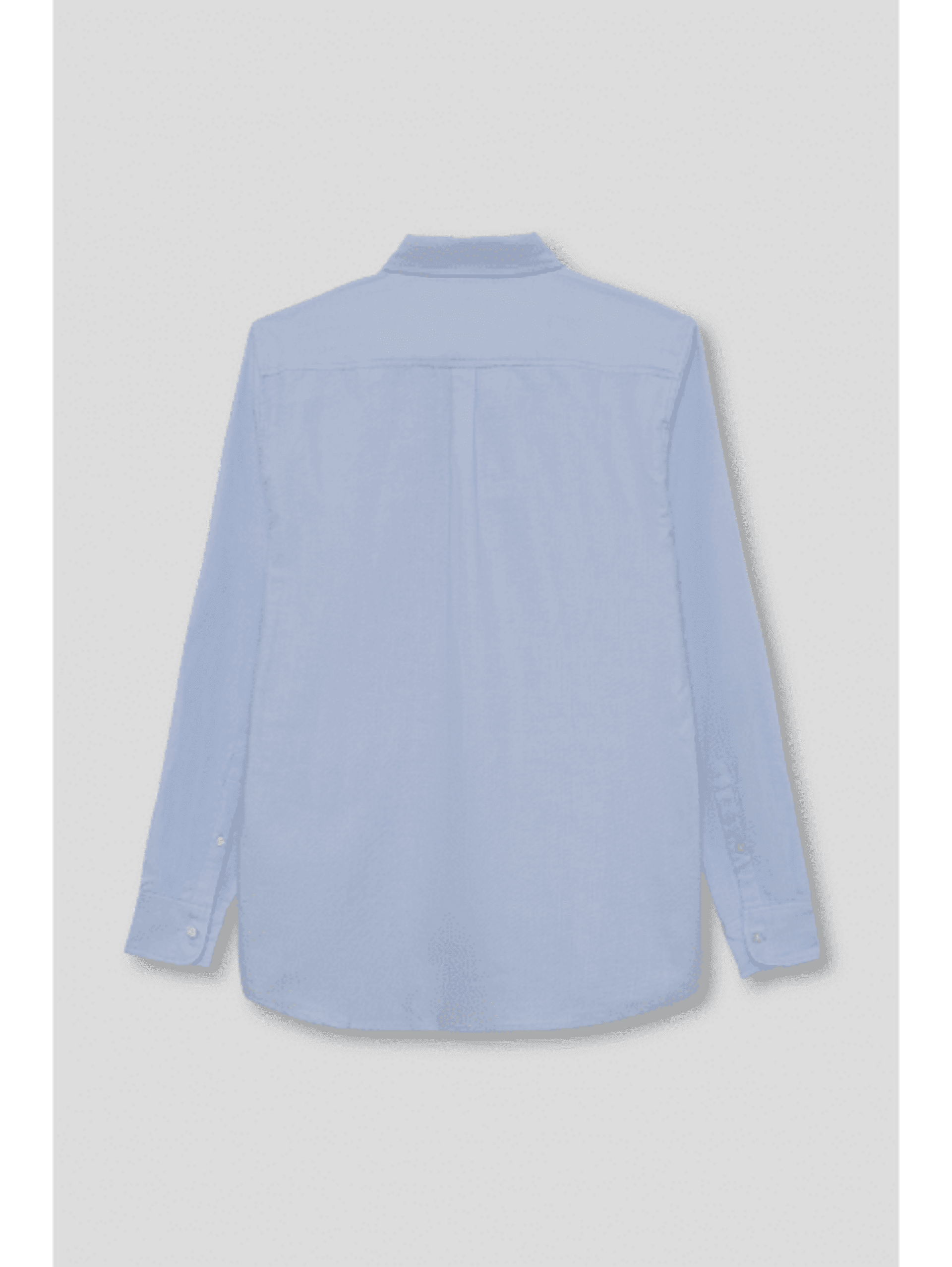 CAMISA OXFORD AZUL - 4