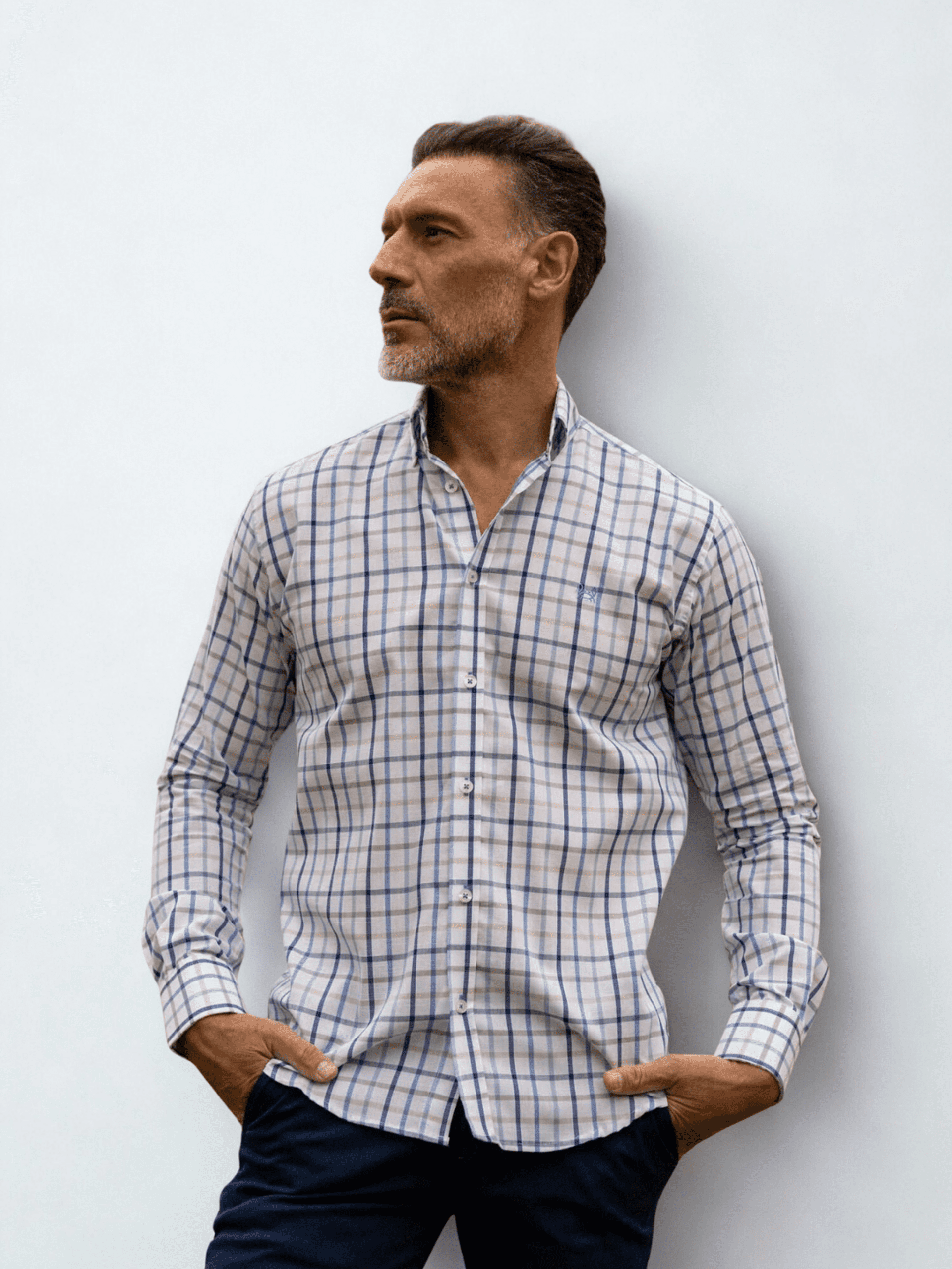 CAMISA CUADRO AZUL - 2