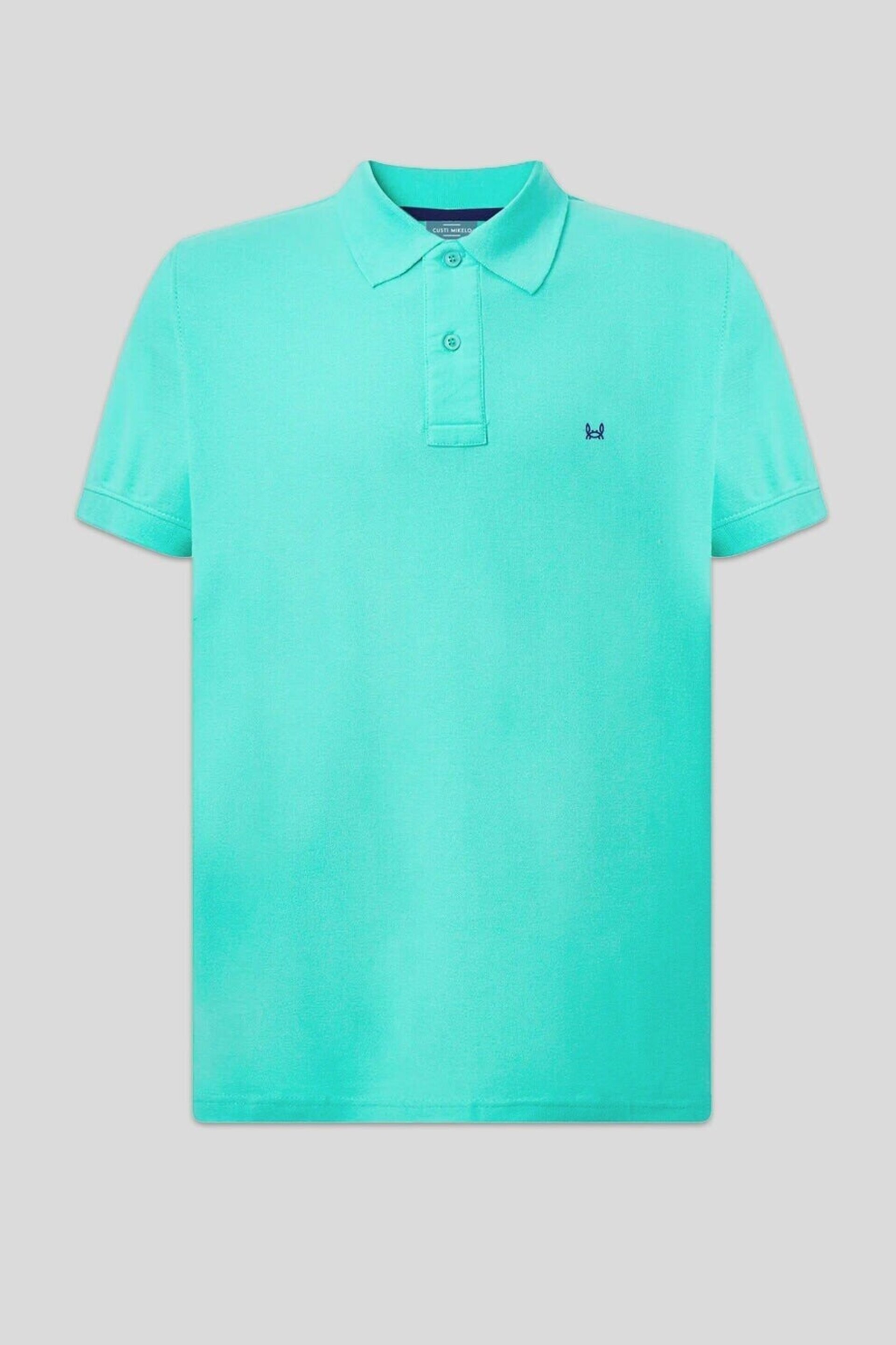 POLO BÁSICO VERDE AGUA - 3