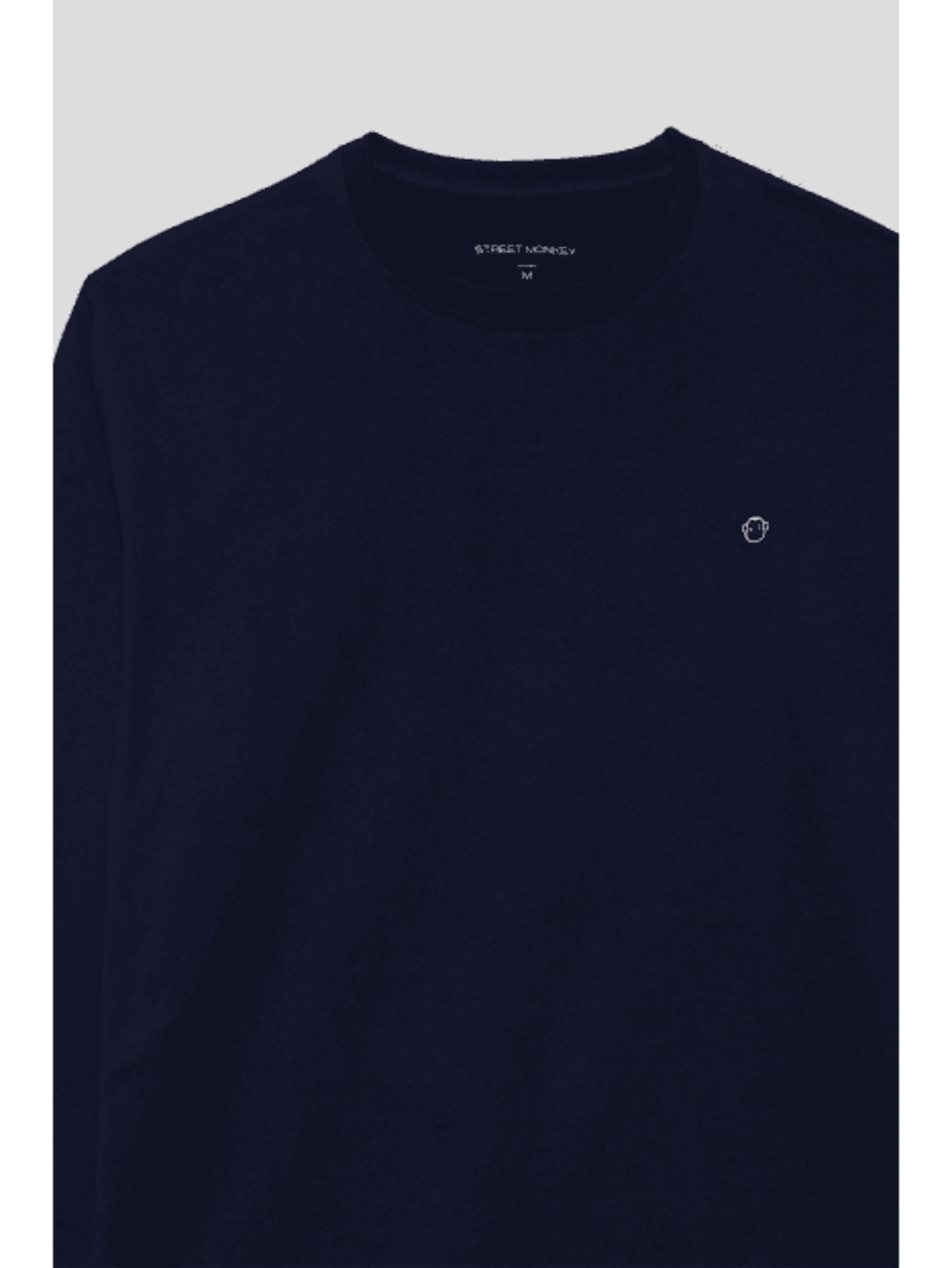 CAMISETA BASICA M/LARGA MARINO - 2