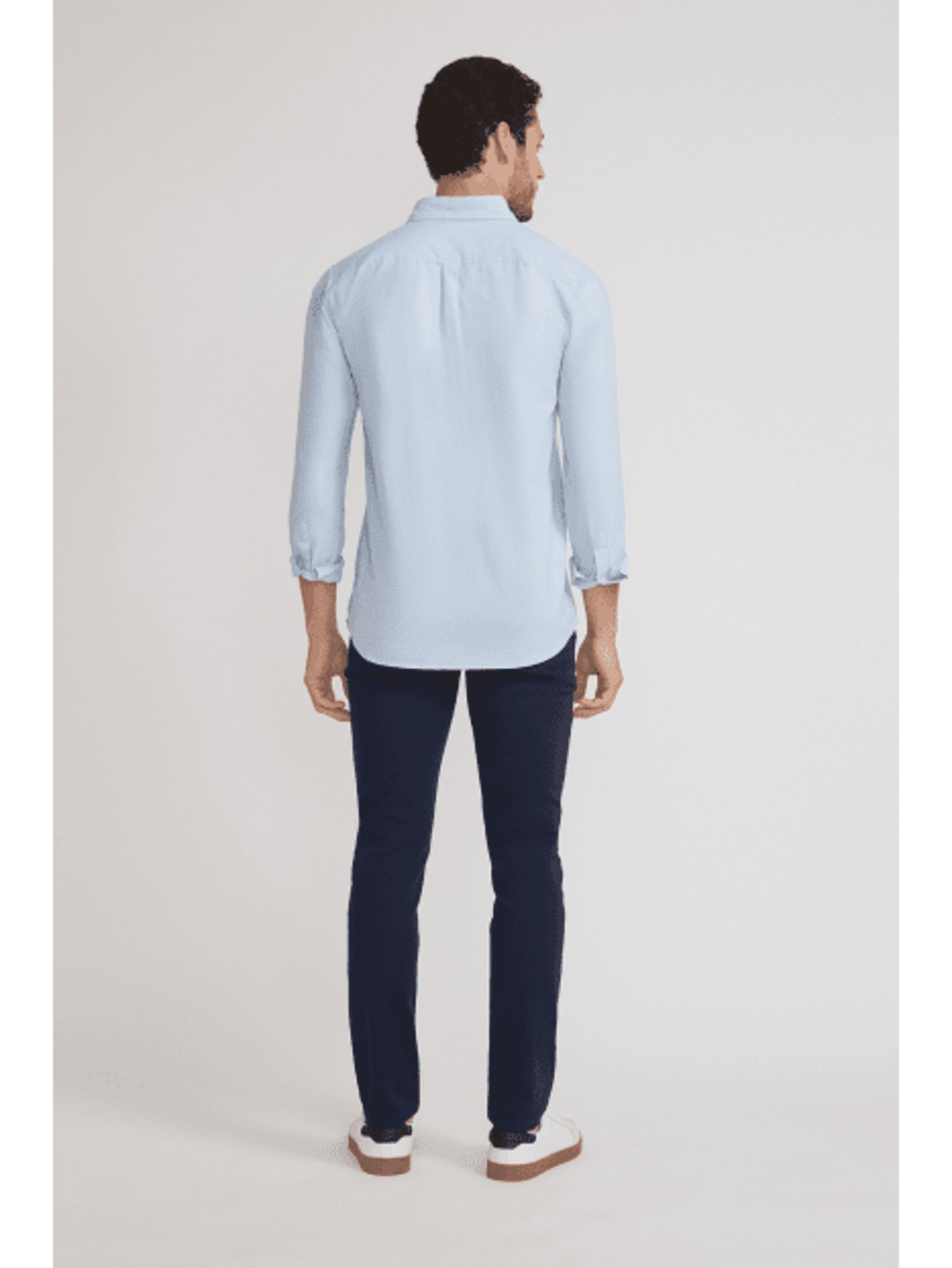 CAMISA OXFORD AZUL - 6