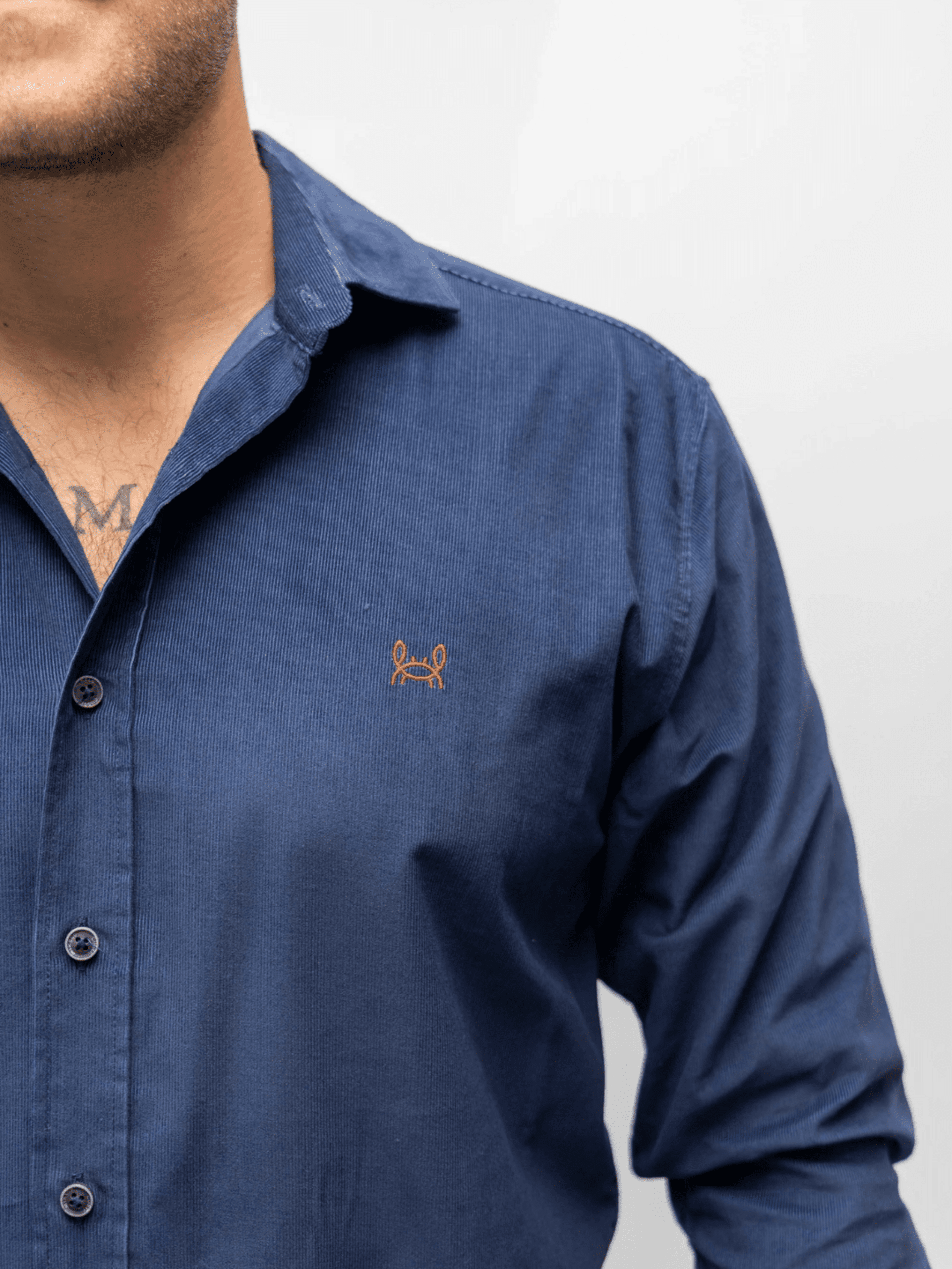 CAMISA MICROPANA MARINO - 3