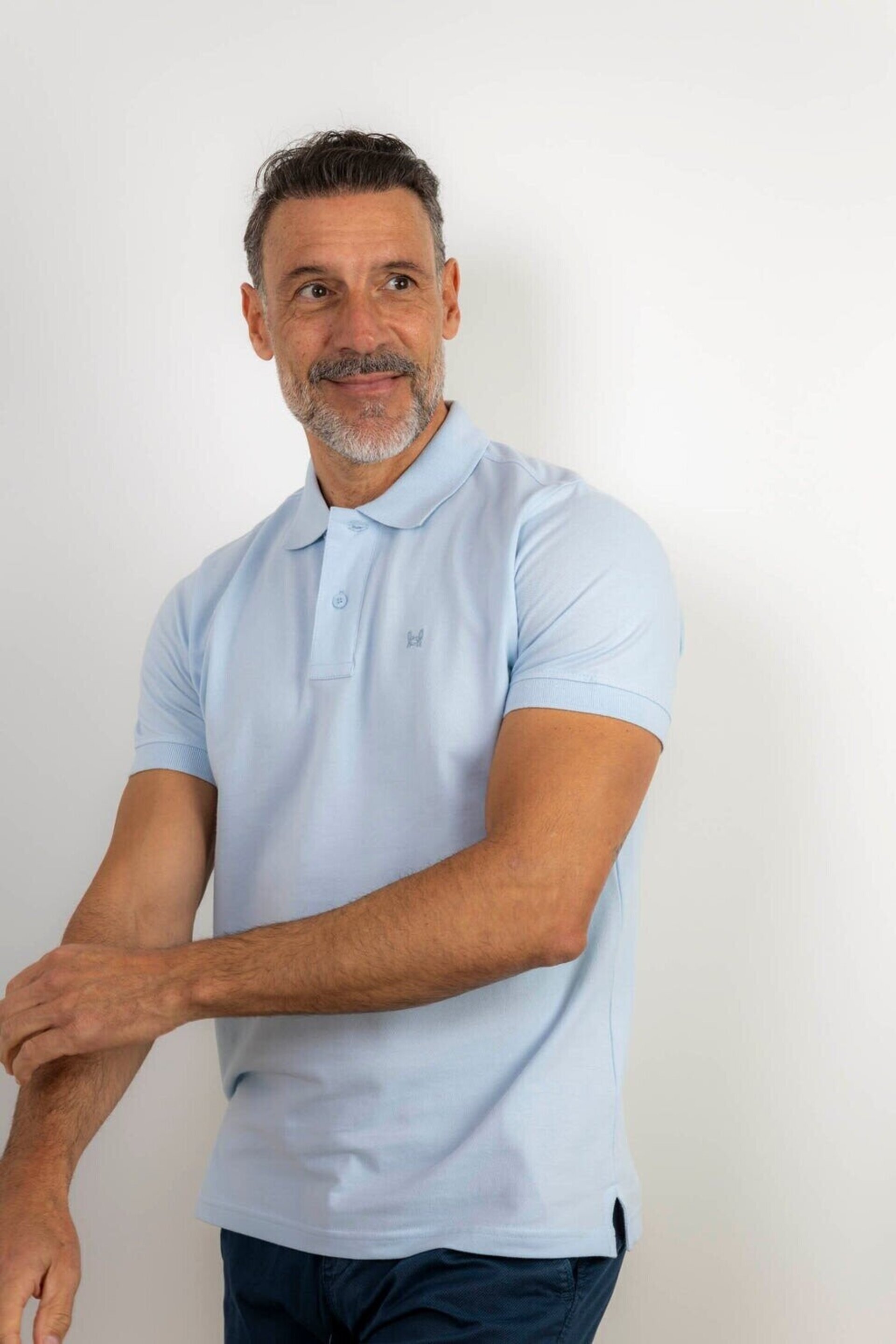 POLO BÁSICO CIELO - 3