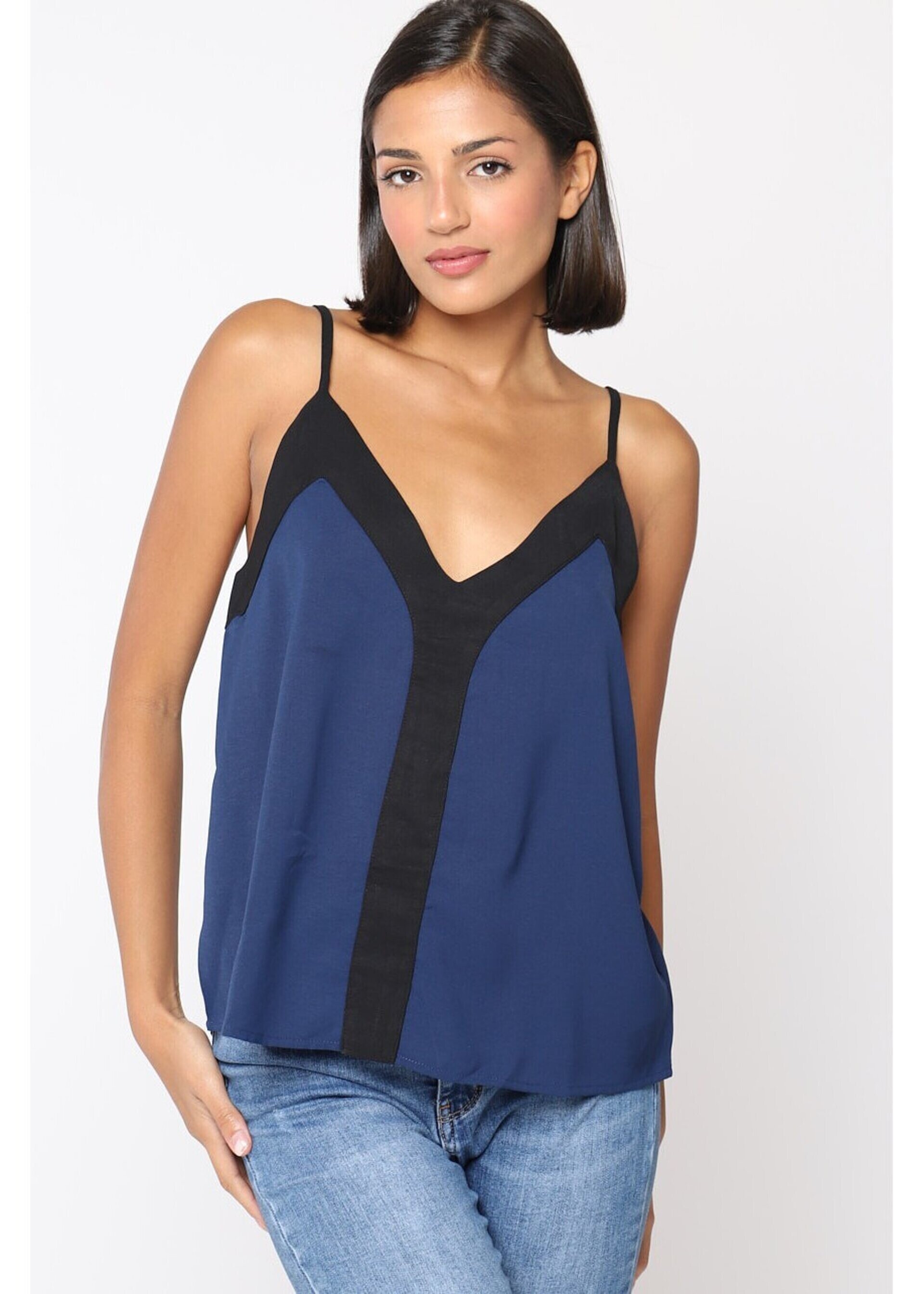 TOP BICOLOR V-STYLE - 1