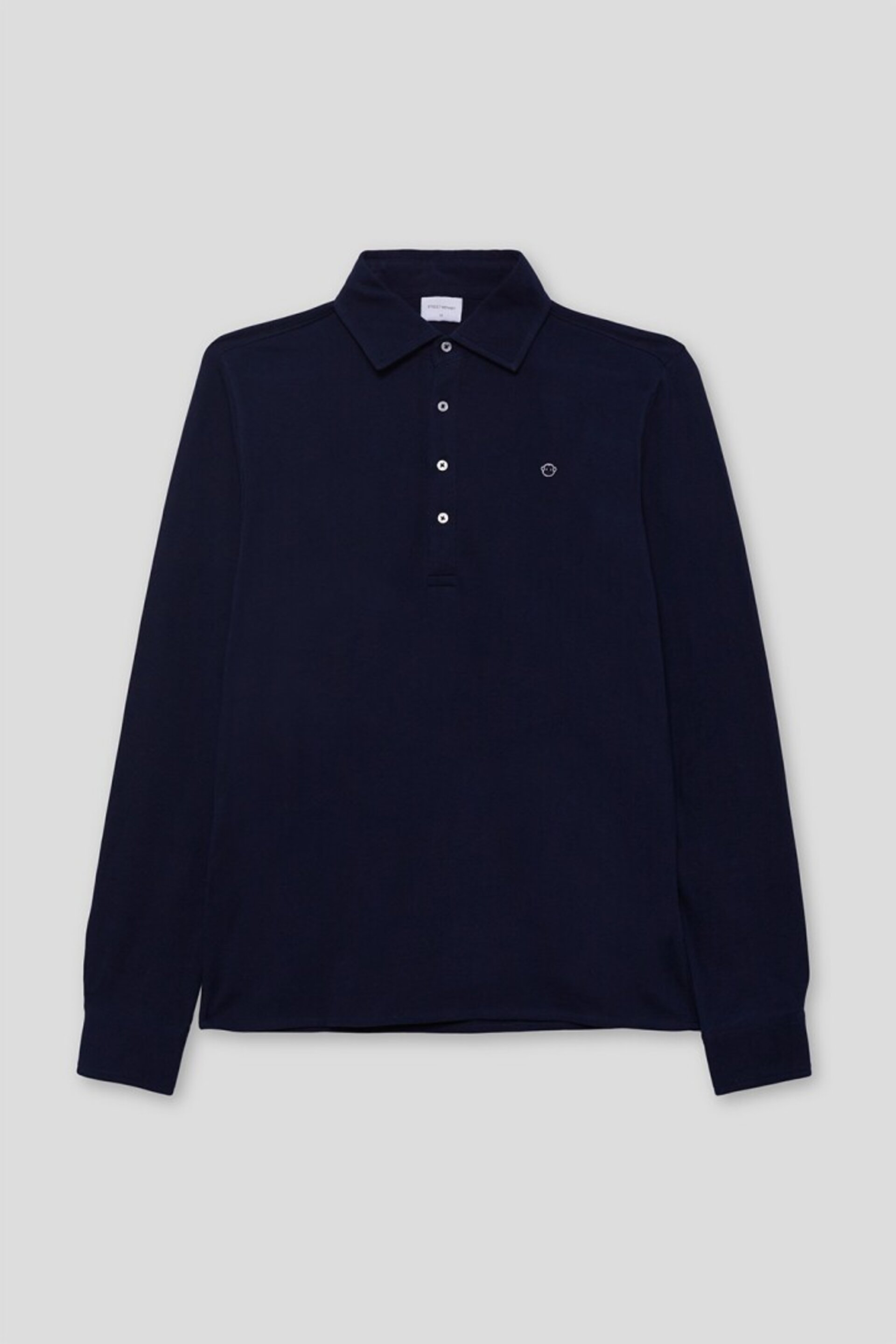 POLO M/LARGA PIQUE MARINO - 3