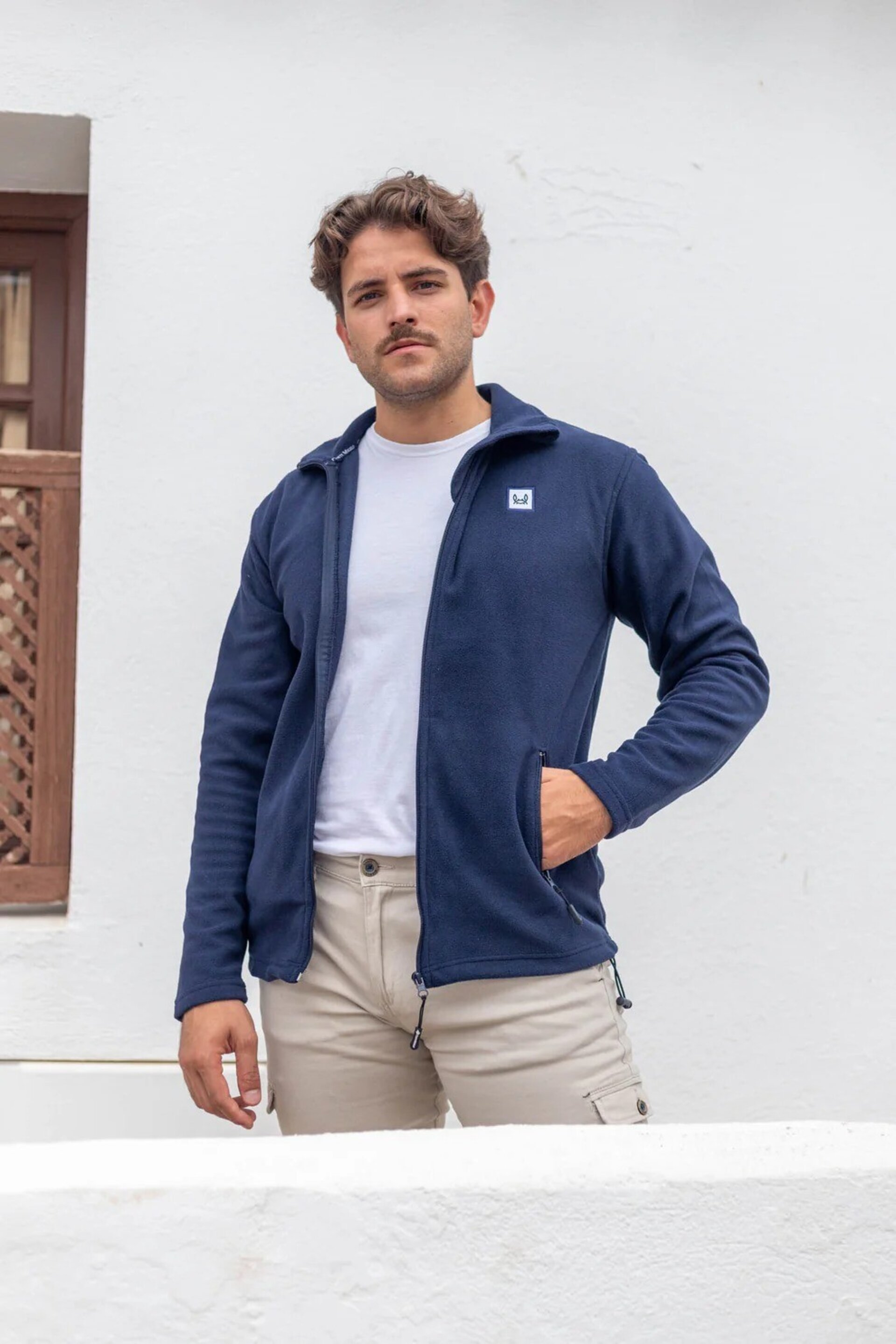 FORRO POLAR AZUL MARINO - 3