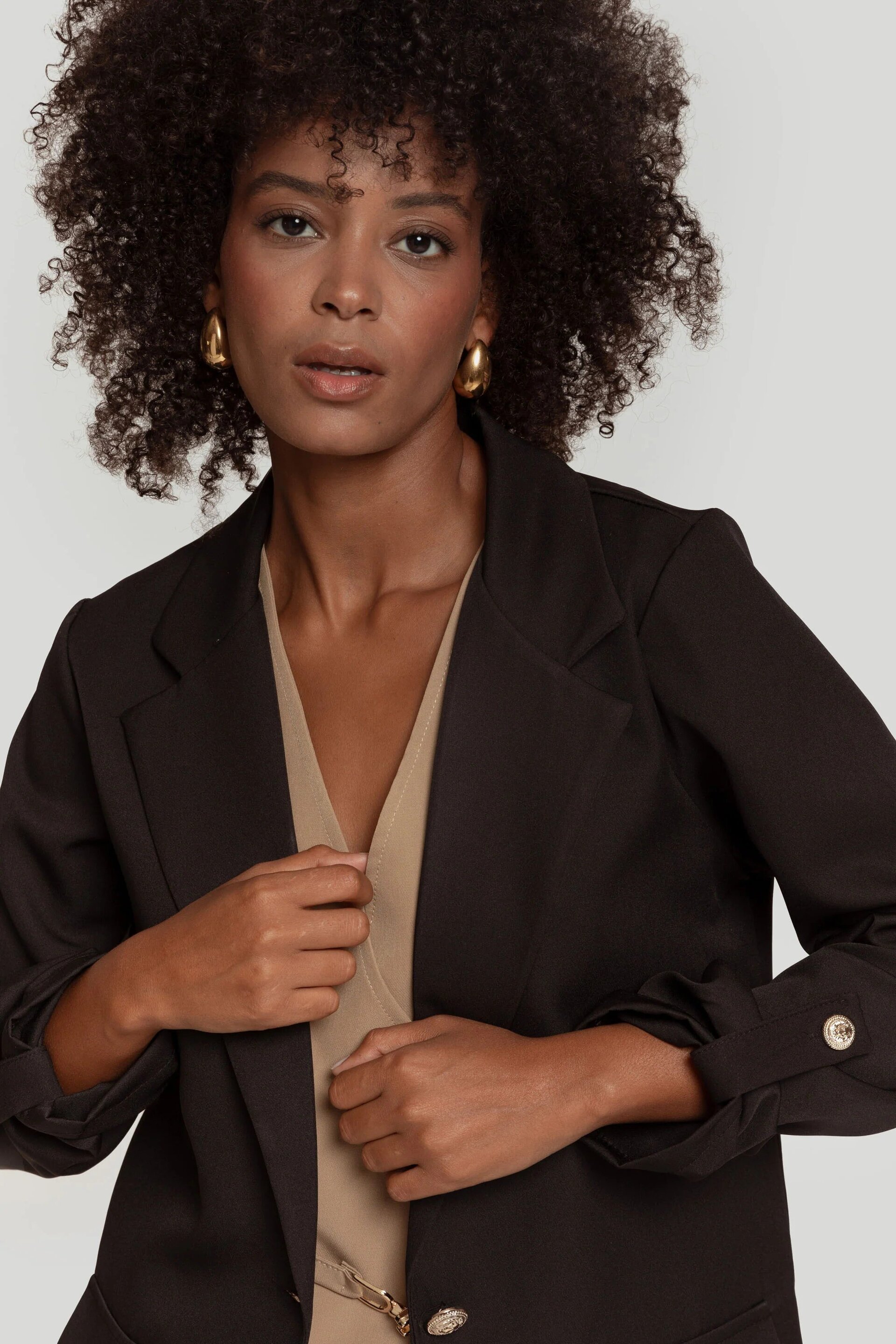 BLAZER REMANGADA NEGRA - 2