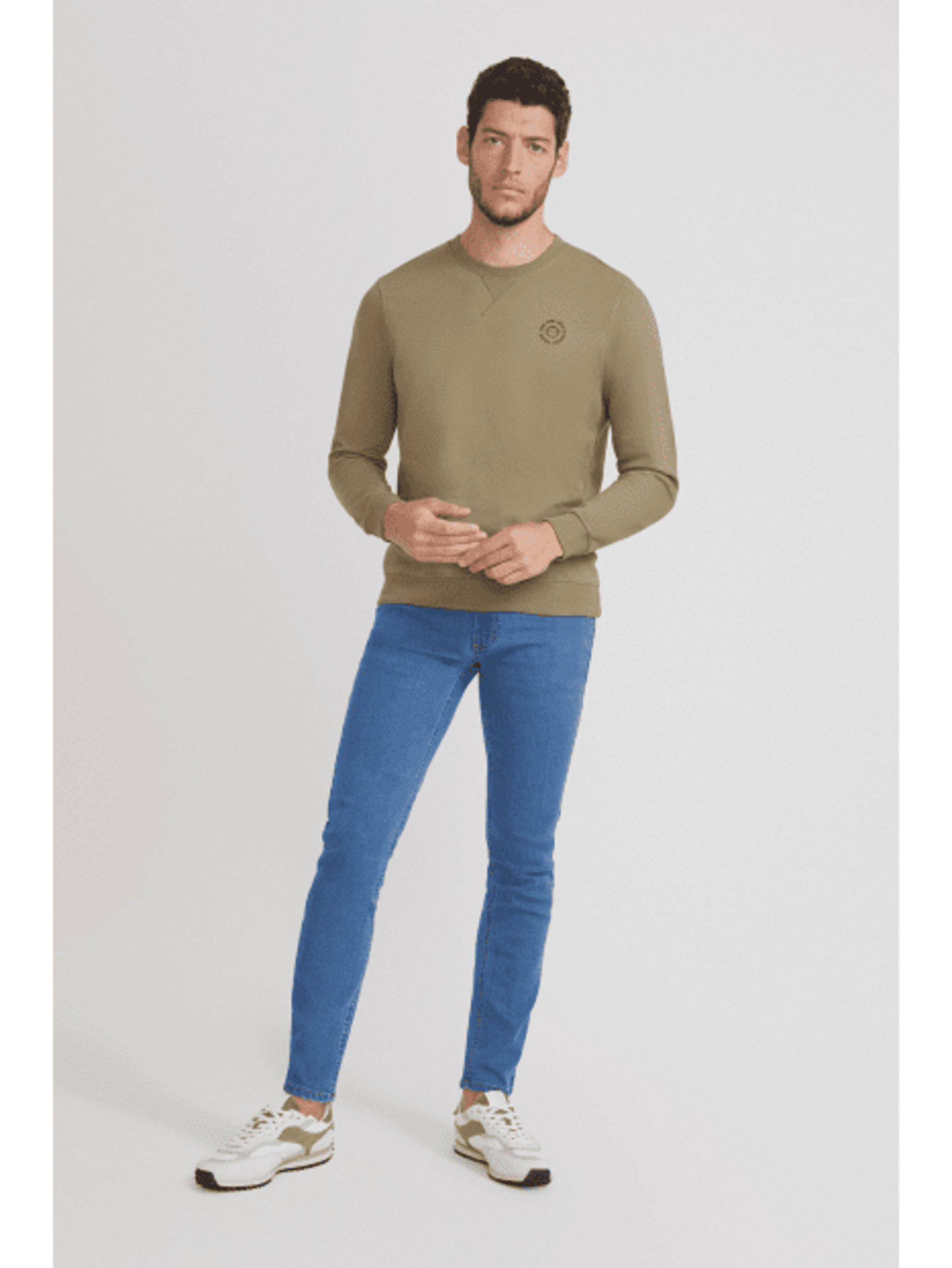 PANTALÓN DENIM MEDIO - 4