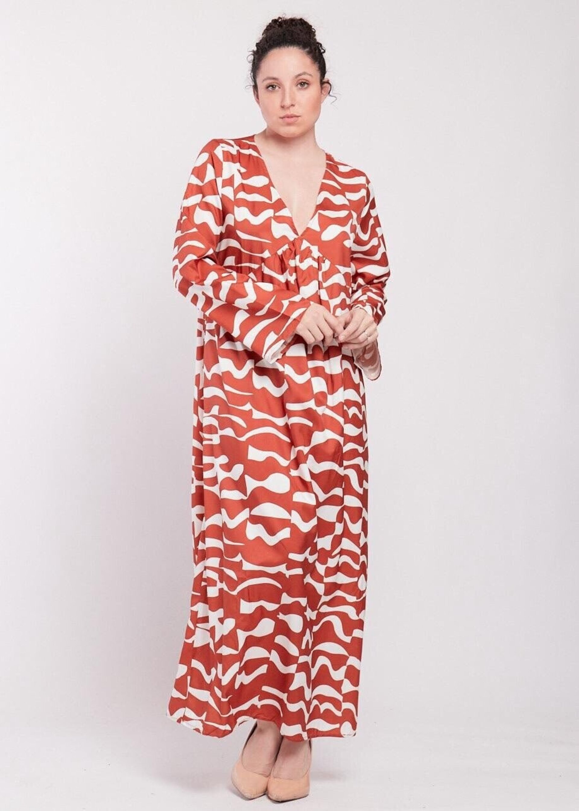 VESTIDO MAXI ETNICO TERRA - 3